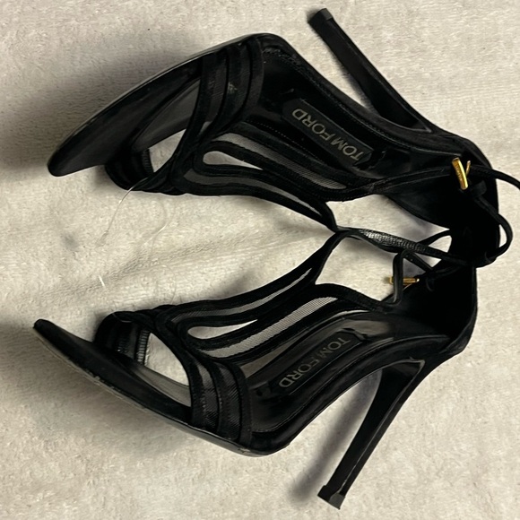 TOM FORD SUEDE HEELS - Picture 9 of 12